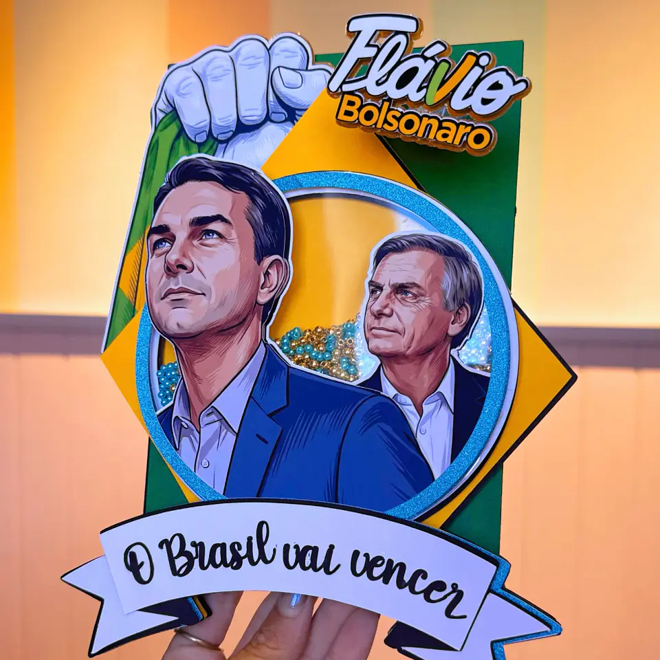 Arquivo Topo de Bolo Flávio Bolsonaro  1