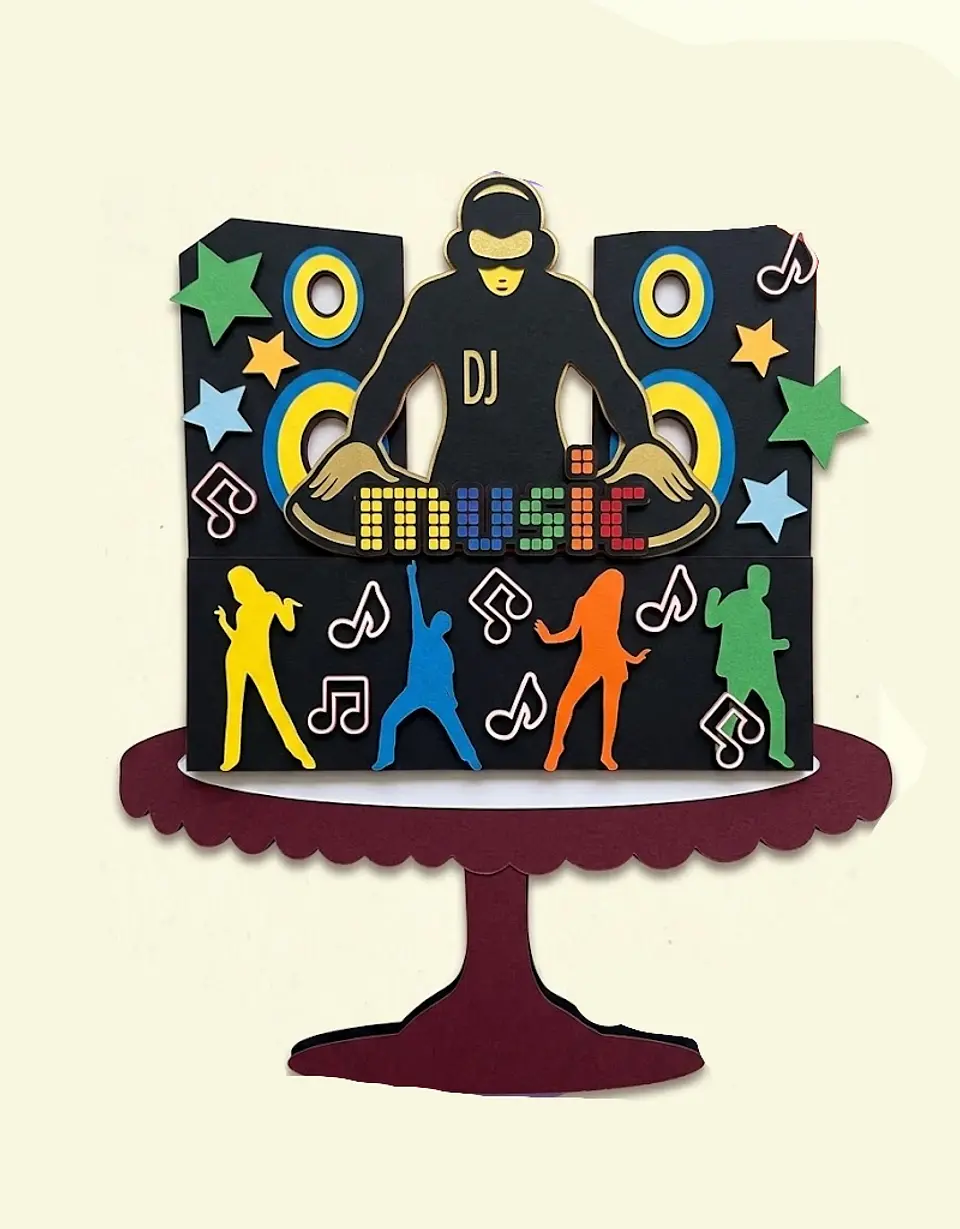 Arquivo Topo de Bolo DJ Música 1