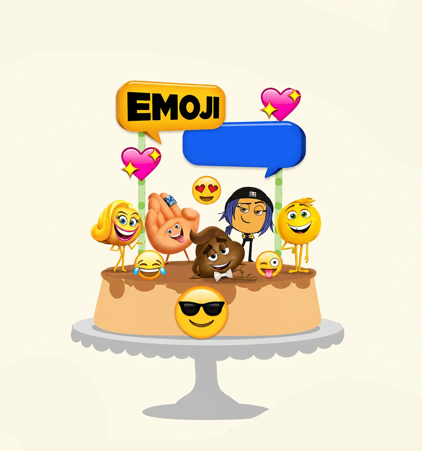Arquivo Topo de Bolo Topo Emoji Emoticon 1