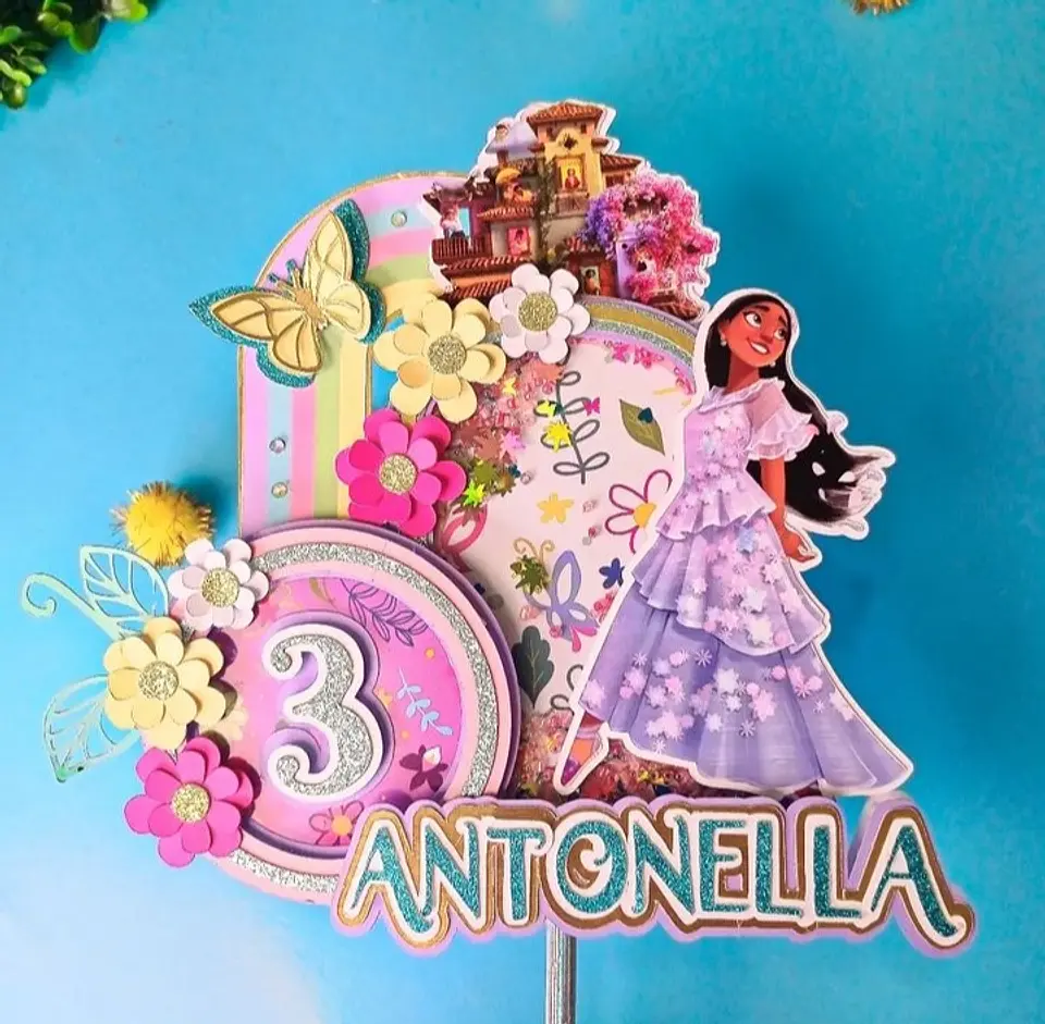 Arquivo Topo de Bolo Isabella Filme Encanto Shaker 1