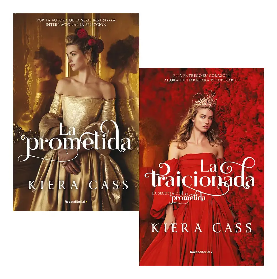 Pack Libros la Prometida + la Traicionada - Kiera Cass 1