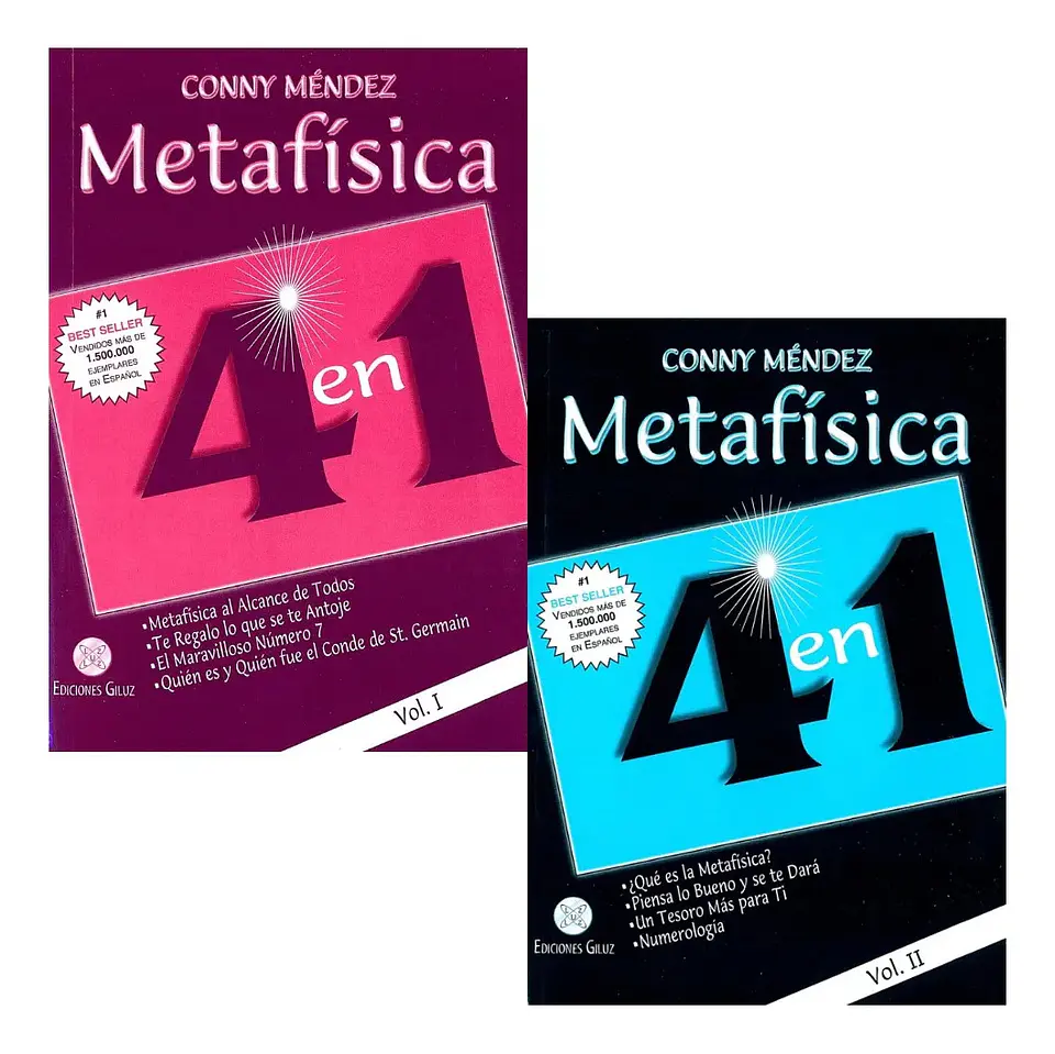 Pack Libros Metafísica 4 en 1 - Conny Méndez ( Vol. 1, 2 ) 1