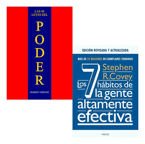 Las 48 Leyes del Poder + los 7 Hábitos de la Gente Altament