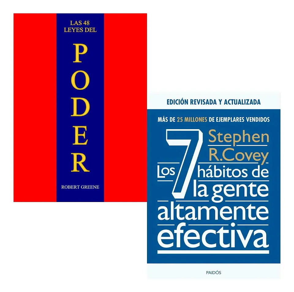 Las 48 Leyes del Poder + los 7 Hábitos de la Gente Altament 1