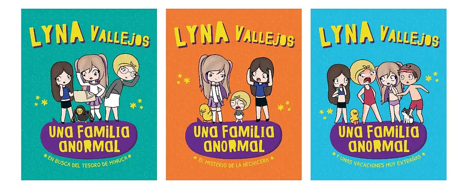 Pack Libros una Familia Anormal - Lyna Vallejos (3 libros) 1