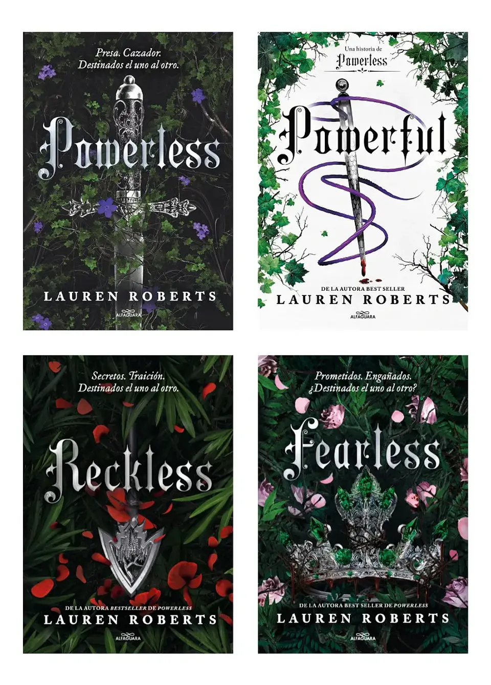 Powerless + Powerful + Reckless + Fearless / Saga Powerless 1