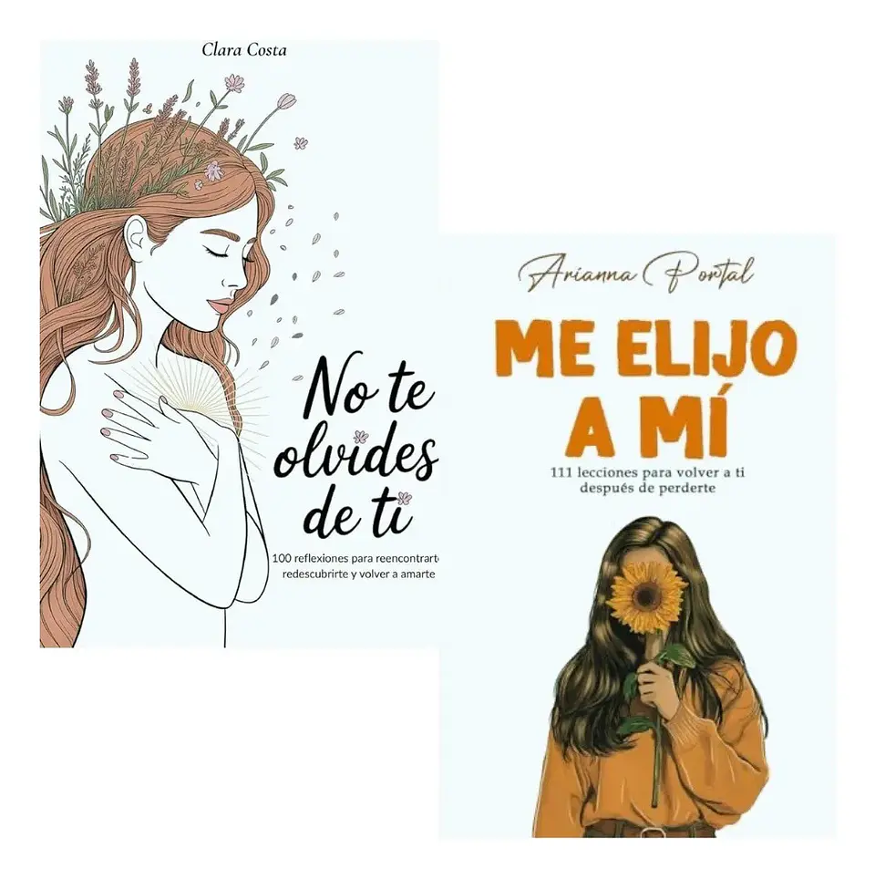 Pack Libros No Te Olvides de Ti + Me Elijo a Mí 1