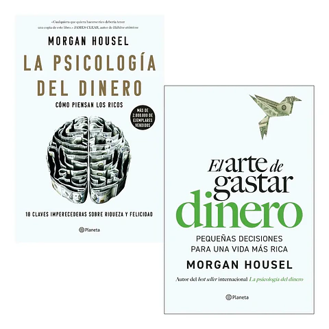 Pack la Psicología del Dinero + el Arte de Gastar Dinero