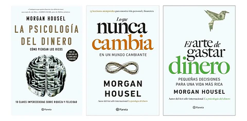 Pack Libros Morgan Housel ( 3 Libros )