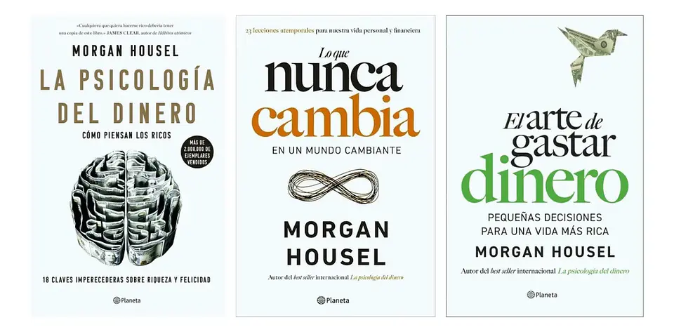 Pack Libros Morgan Housel ( 3 Libros ) 1