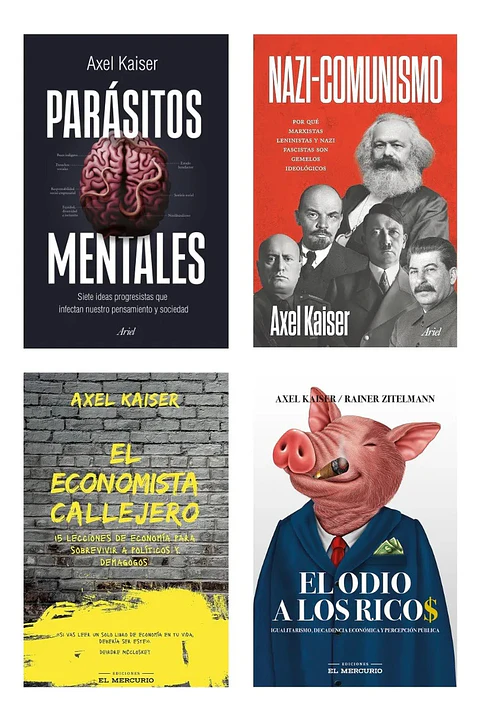 Pack Libros Axel Kaiser ( 4 Libros )