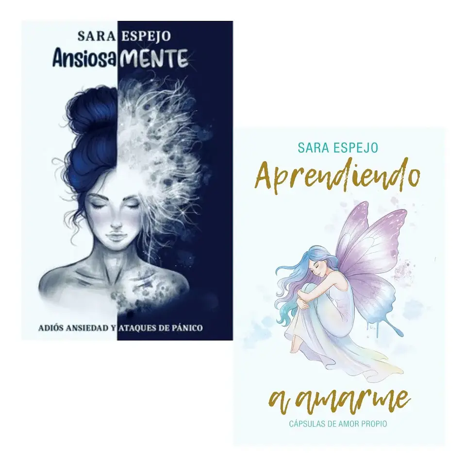 Pack Libros Ansiosamente + Aprendiendo a Amarme - Sara Espej 1