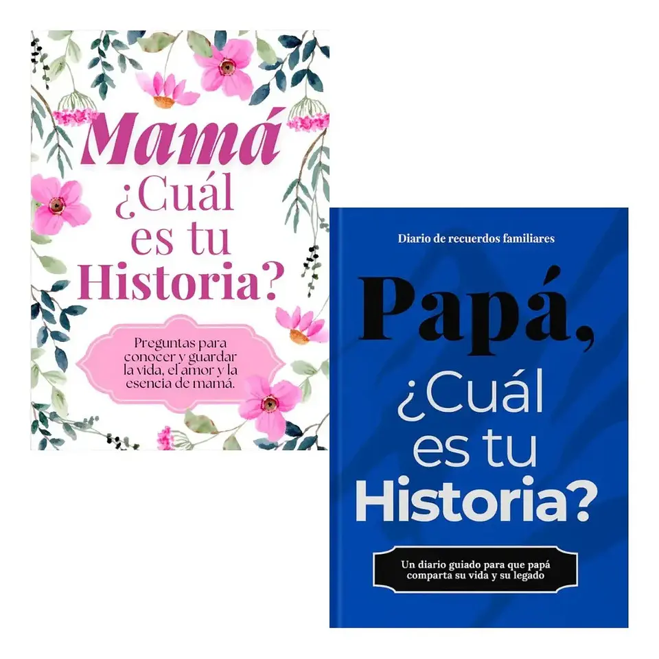 Pack Mamá Cuál Es Tu Historia + Papá Cuál Es Tu Historia 1