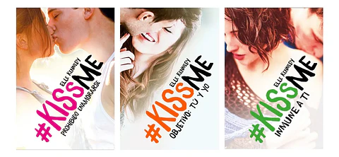 Saga Kiss Me - Elle Kennedy ( 3 Libros )
