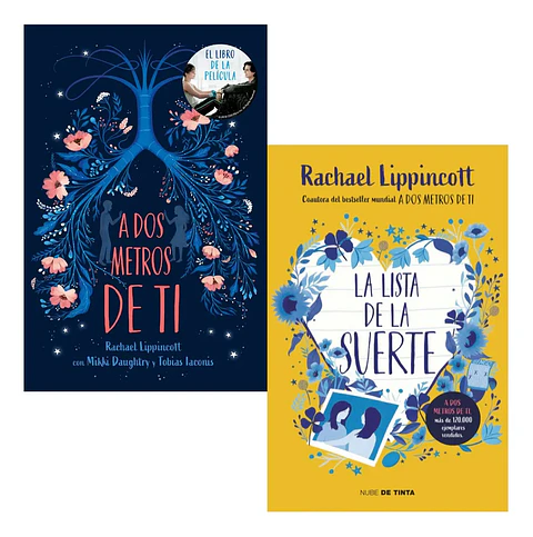 Pack Libros a Dos Metros de Ti + la Lista de la Suerte