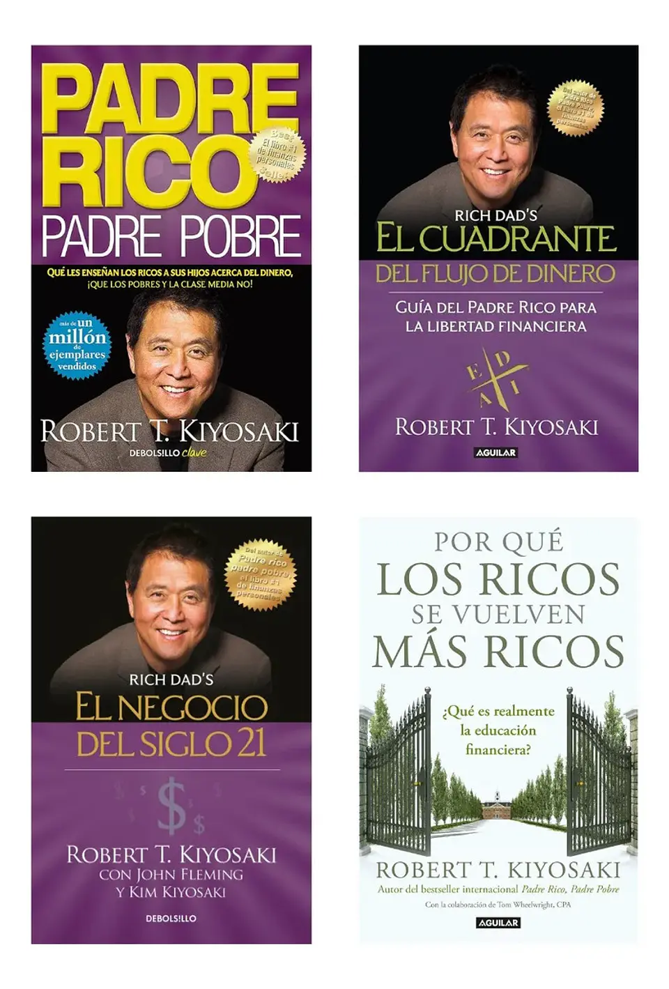 Pack Libros Robert T. Kiyosaki / 4 Libros 1