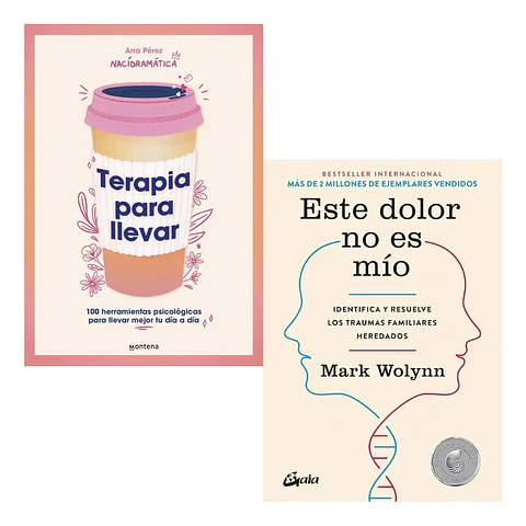 Pack Libros Terapia para Llevar + Este Dolor Es Mío
