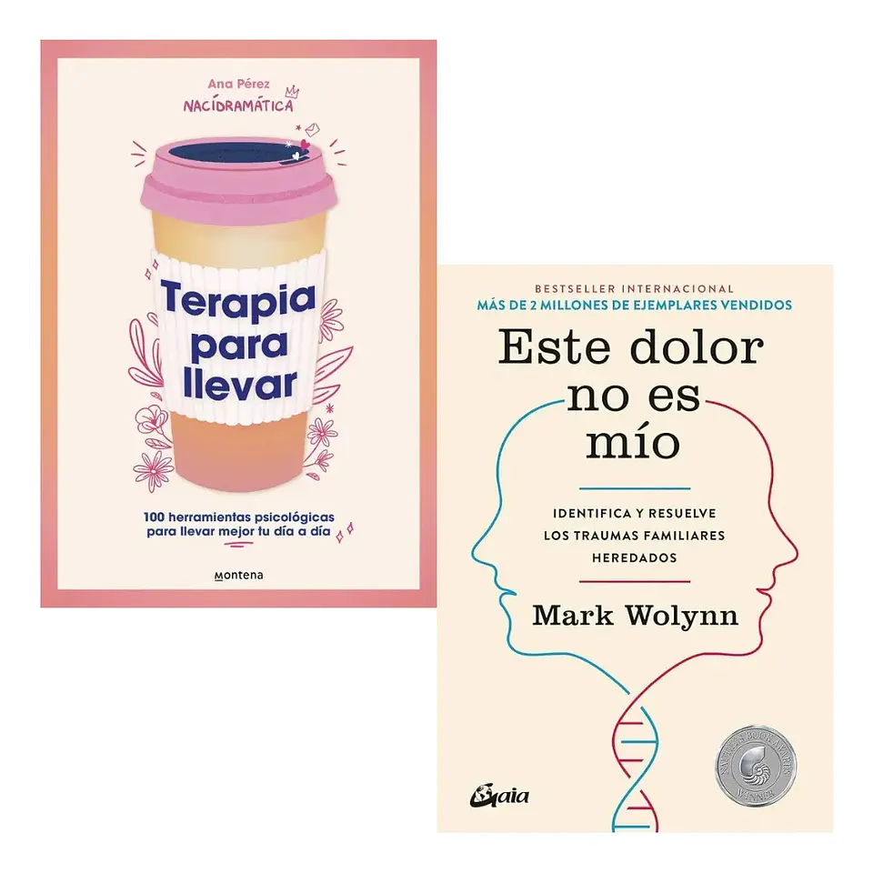 Pack Libros Terapia para Llevar + Este Dolor Es Mío 1