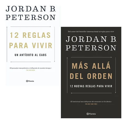 12 Reglas para Vivir + Más Allá del Orden - Jordan Peterson