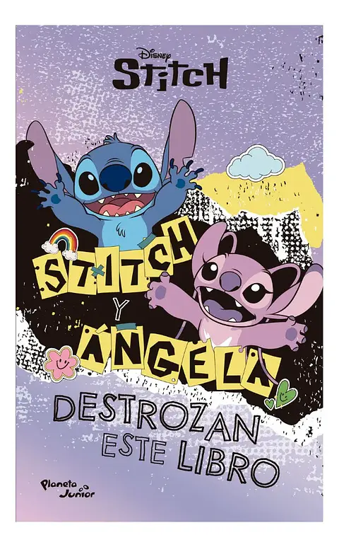 Stitch y Angela Destrozan Este Libro - Disney