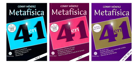 Pack Libros Metafísica - Conny Méndez ( Vol. 1 2 3 )