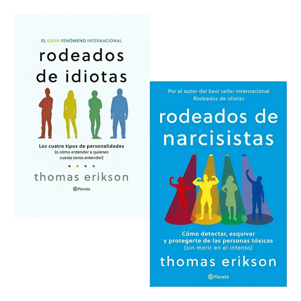 Rodeados de Idiotas + Rodeados de Narcisistas Thomas Erikson 1