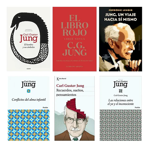 Pack Libros Carl Gustav Jung ( 6 Libros )