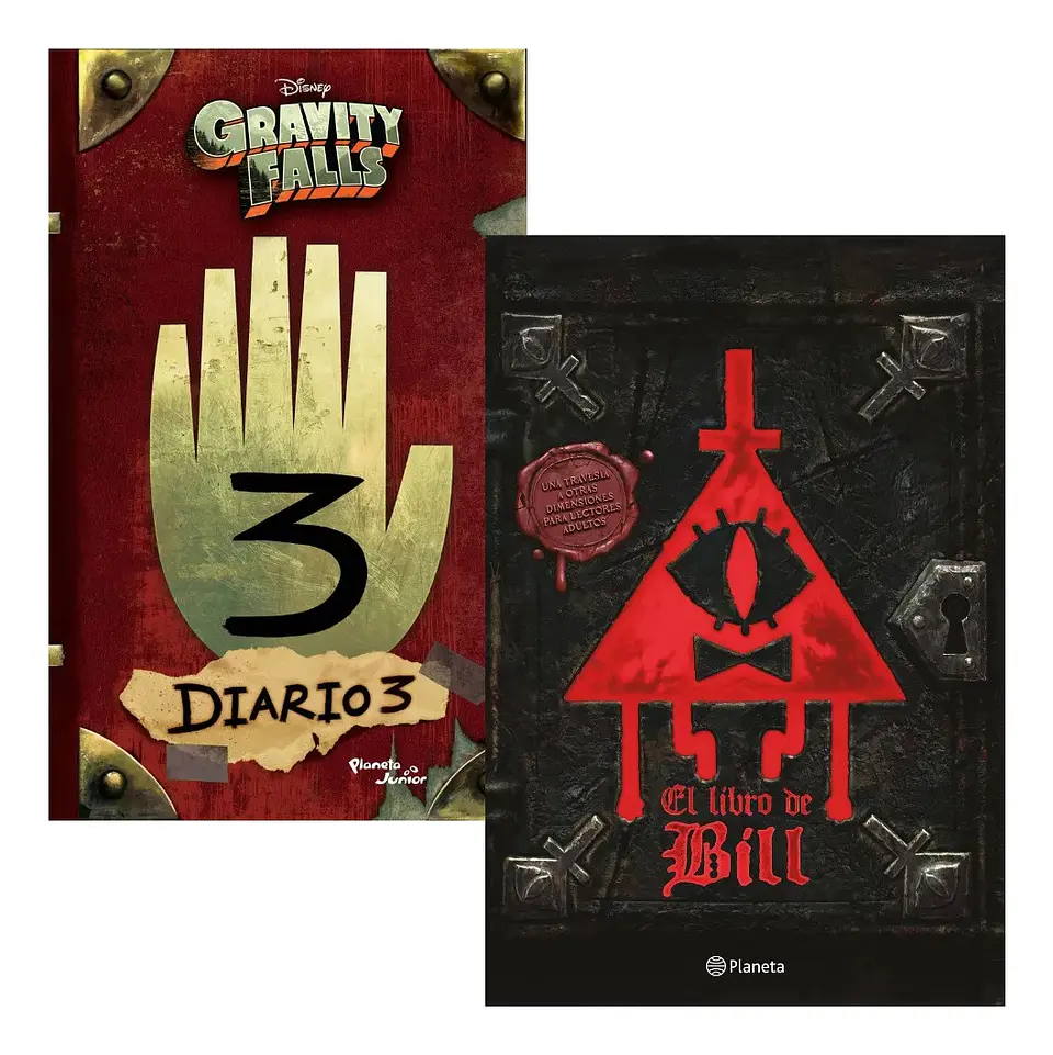 Diario 3 + el Libro de Bill - Gravity Falls 1