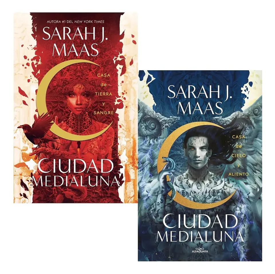 Pack Ciudad Medialuna - Sarah J. Maas ( 2 Libros ) 1