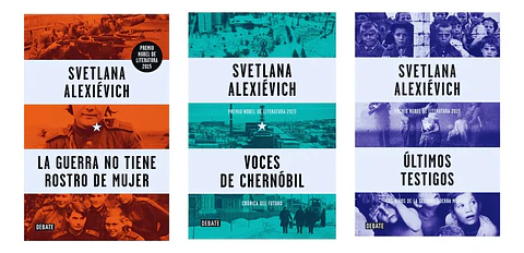 Pack Libros Svetlana Alexiévich