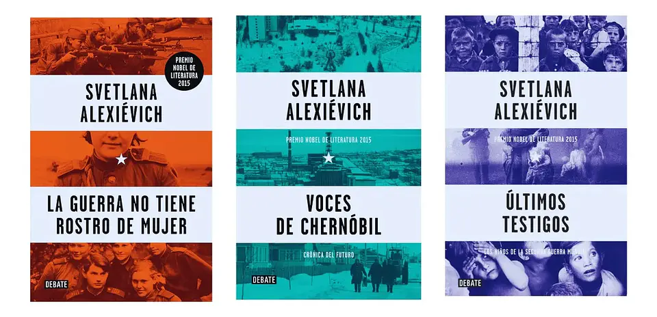 Pack Libros Svetlana Alexiévich 1
