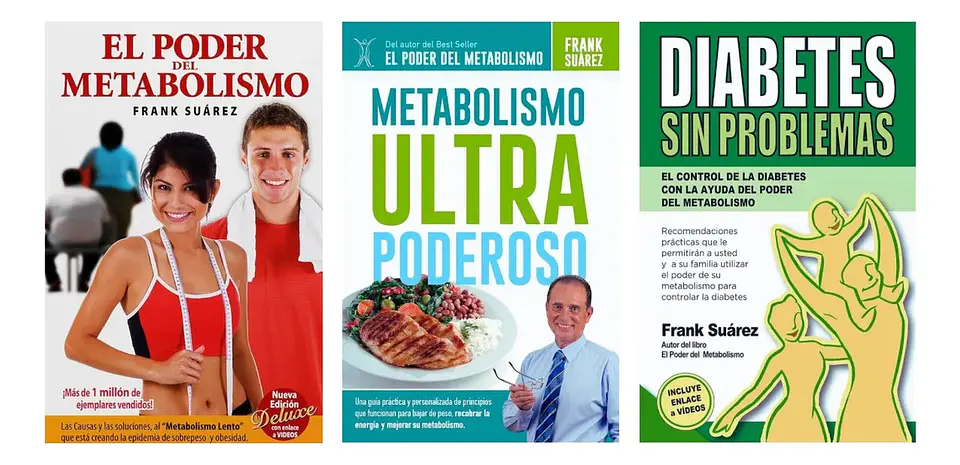 Pack Libros Frank Suárez Poder del Metabolismo - (3 libros) 1