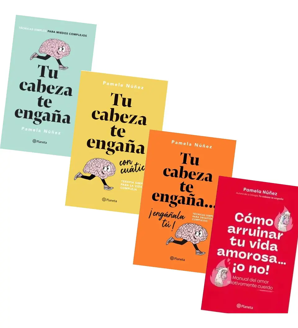 Pack Libros Pamela Núñez ( 4 Libros ) 1