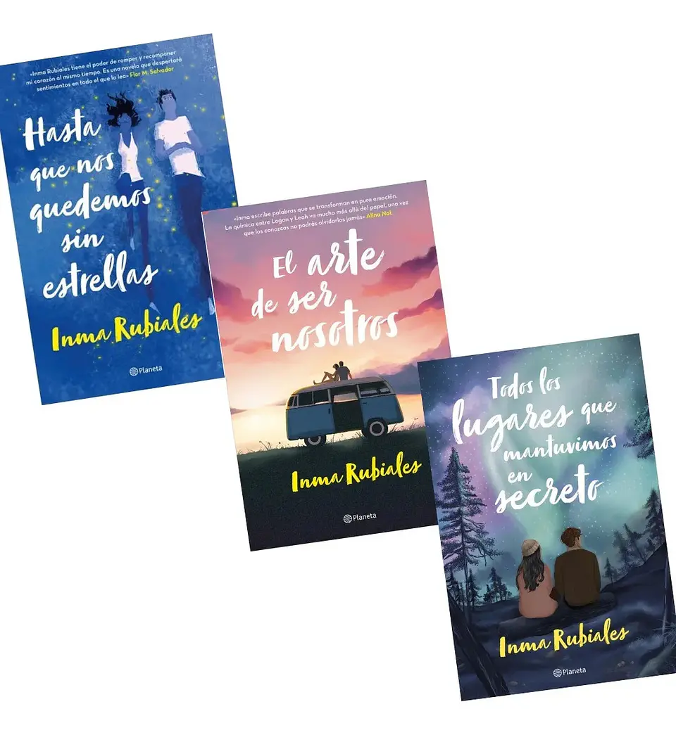 Pack Libros Inma Rubiales 1