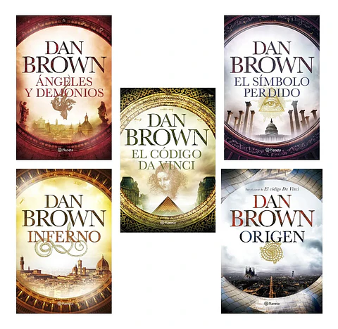 Saga Robert Langdon - Dan Brown