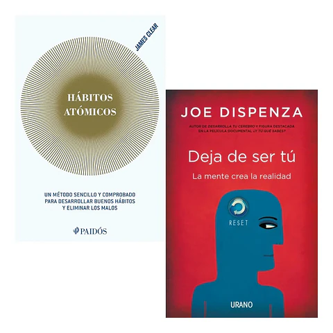 Pack Hábitos Átomicos + Deja de Ser Tú