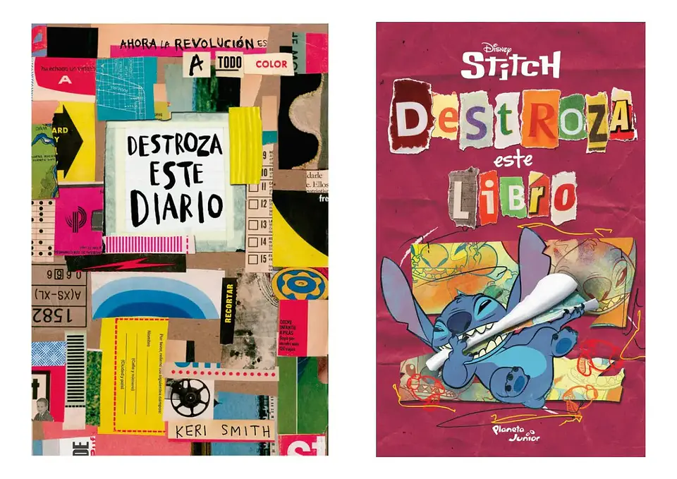 Destroza Este Diario + Destroza Este Libro Stitch 1