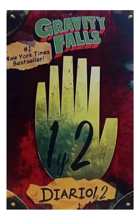 Diario 1 y 2 Gravity Falls - Disney