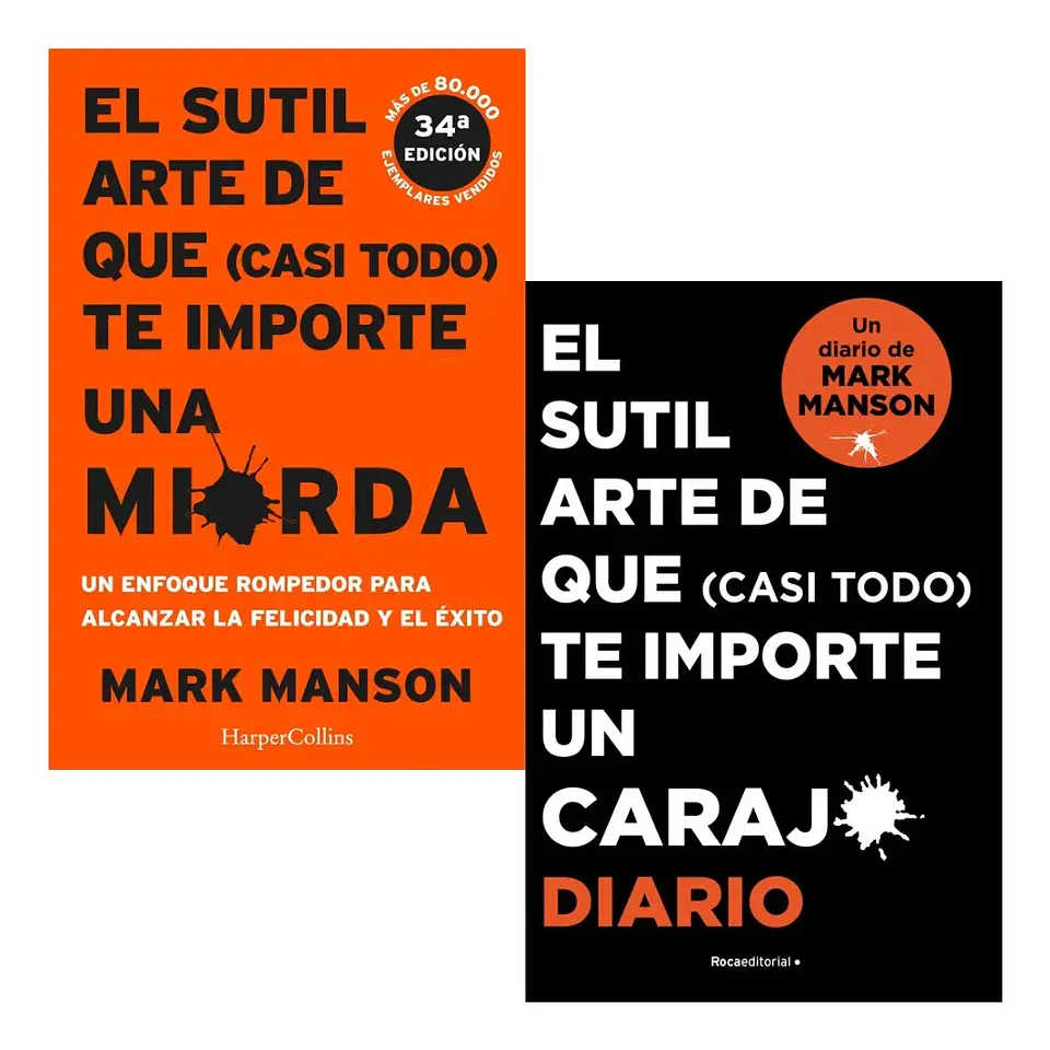 Pack el Sutil Arte de Que (Casi Todo) Te Importe una Mierda 1