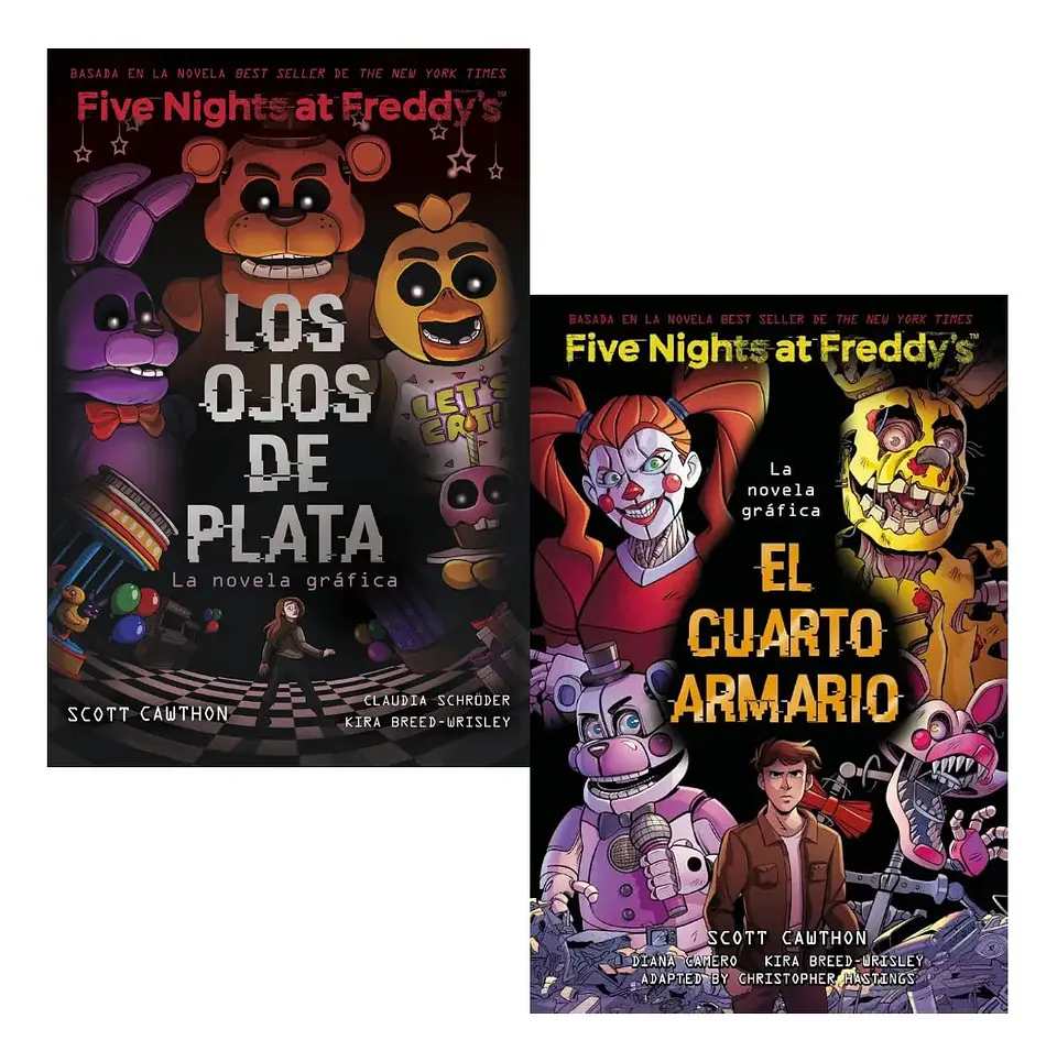 Los Ojos de Plata + los Otros Animatrónicos - Novela Gráfica 1