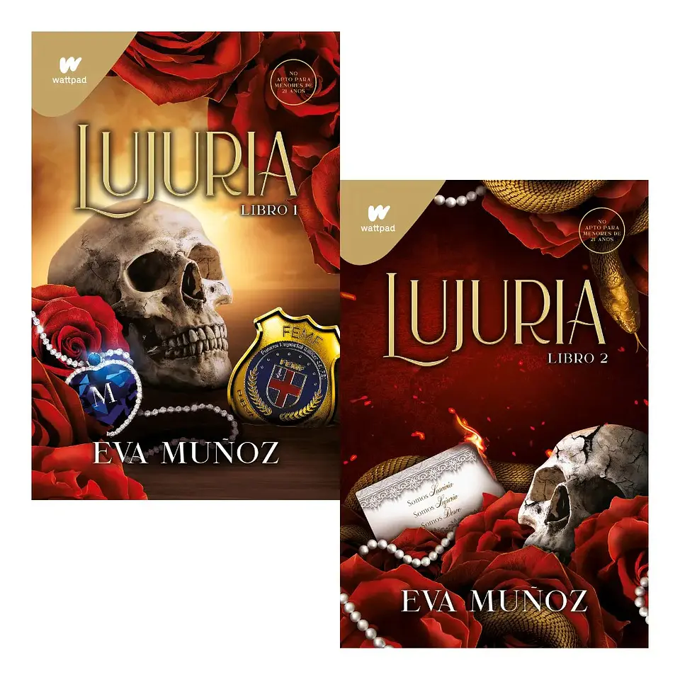 Pack Lujuria Libro 1 y 2 - Eva Muñoz 1