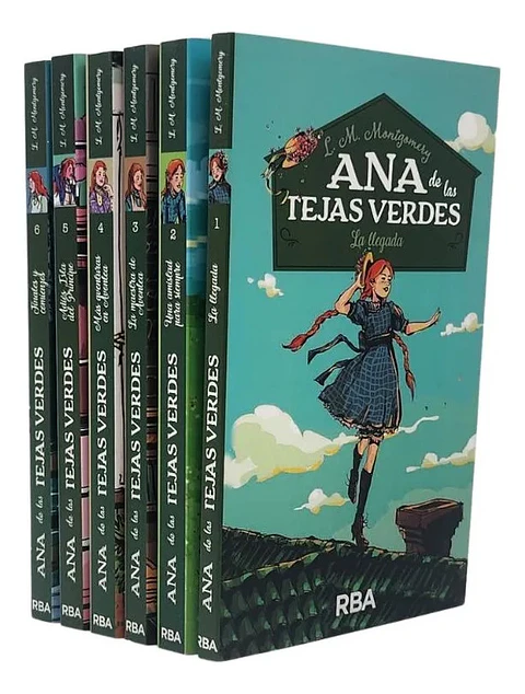 Saga Ana de las Tejas Verdes / Lucy Maud Montgomery
