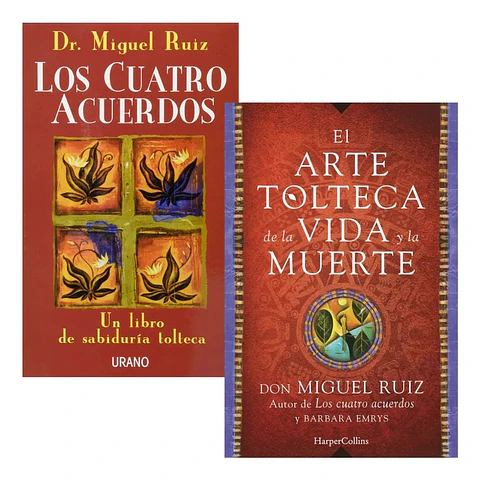 Los Cuatro Acuerdos + el Arte Tolteca de la Vida y la Muerte