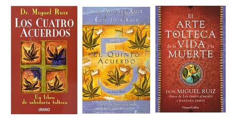 Pack Libros Sabiduría Tolteca Don Miguel Ruiz ( 3 Libros )