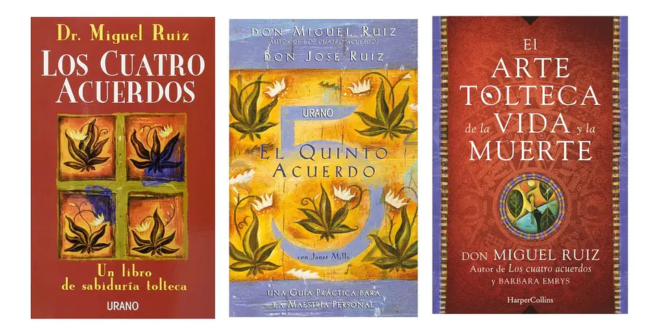 Pack Libros Sabiduría Tolteca Don Miguel Ruiz ( 3 Libros ) 1
