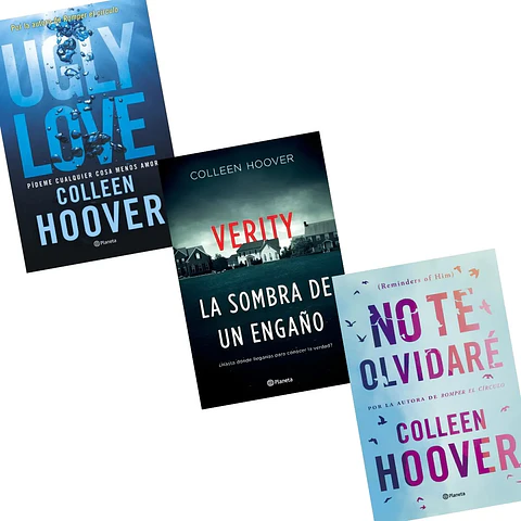 Ugly Love + Verity + No Te Olvidaré - Colleen Hoover