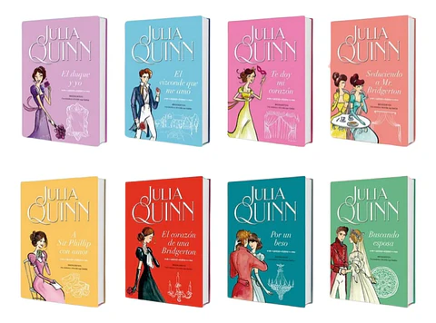 Saga Bridgerton - Julia Quinn ( 8 Libros )