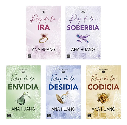 Colección Serie Pecados - Ana Huang ( 5 Libros )