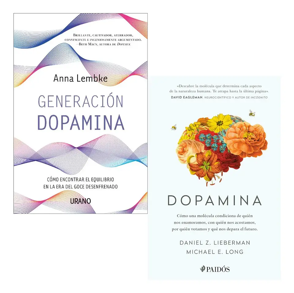 Pack Libros Generación Dopamina + Dompamina 1