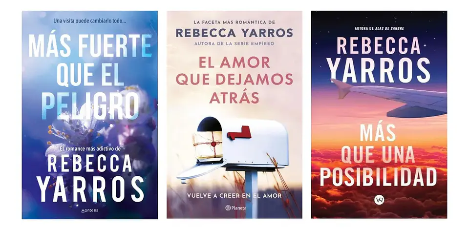 Pack Libros Rebecca Yarros ( 3 Libros ) 1